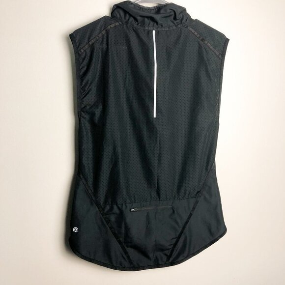 Champion C9 Sleeveless Athletic Running Windbreaker Small Black - Picture 3 of 8